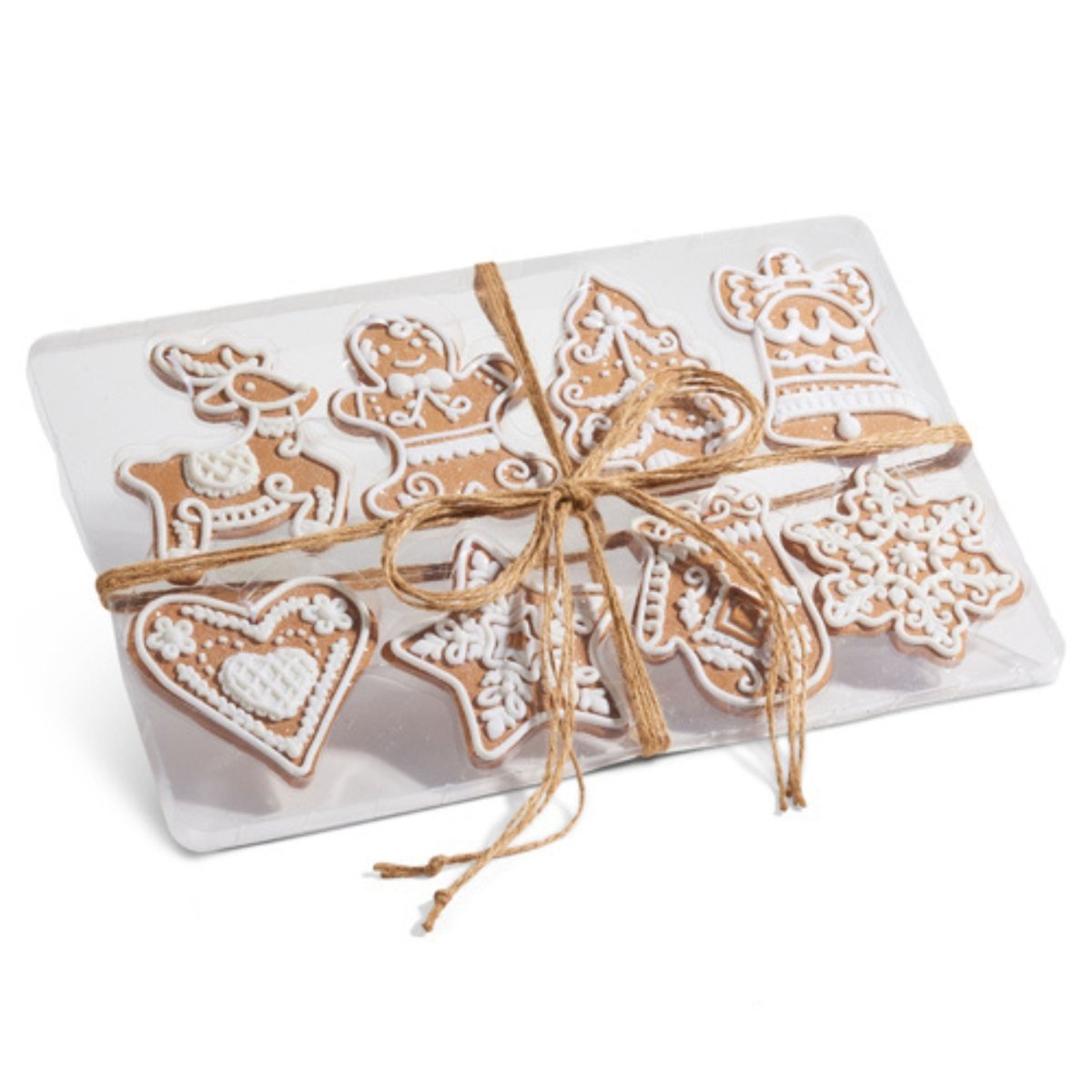 Shop For 4.75" Box of Gingerbread Cookie Christmas Ornaments