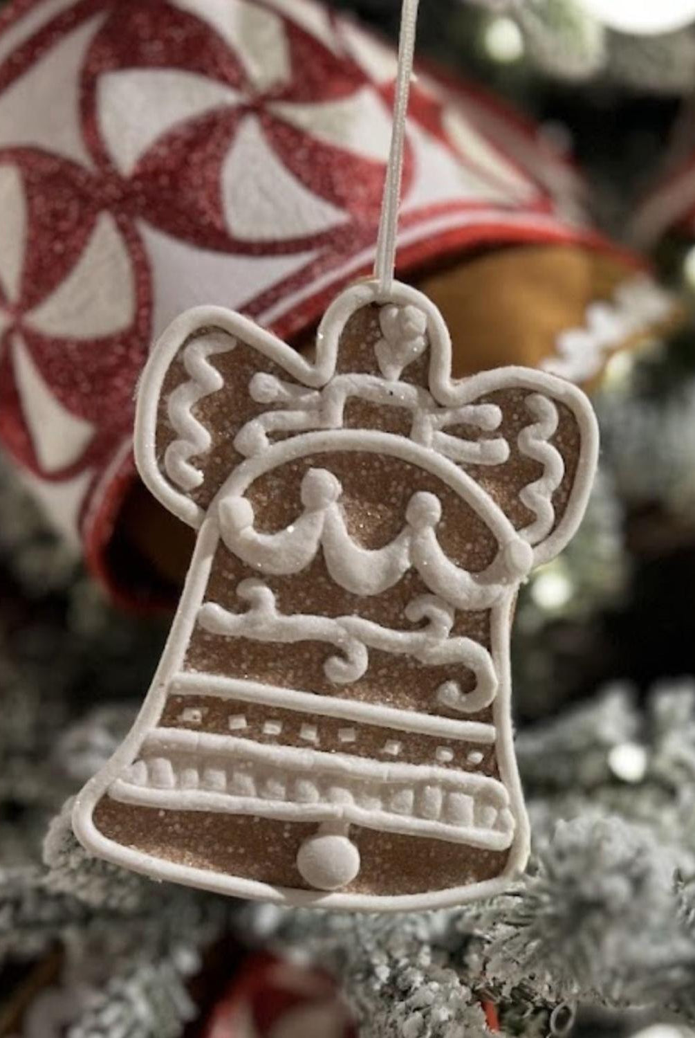 4.75" Box of Gingerbread Cookie Christmas Ornaments