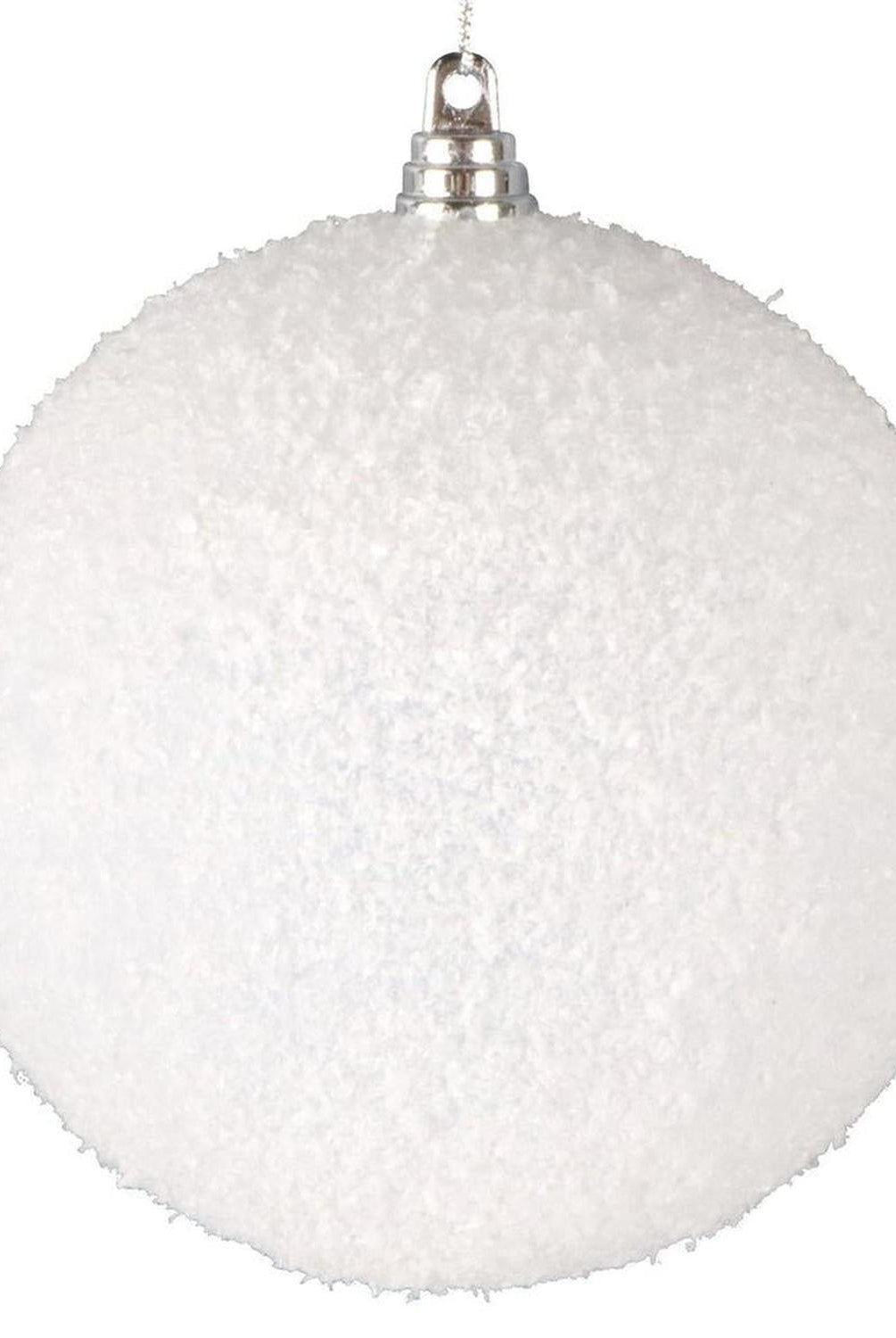 Shop For 4.75" White Snow Ornament