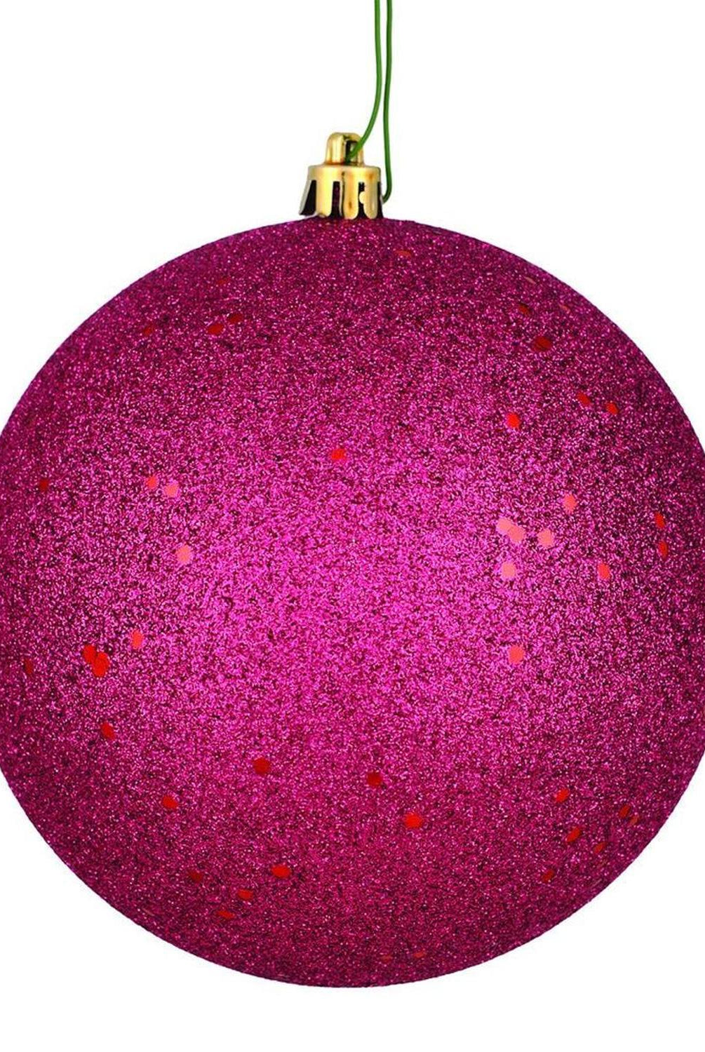 4.75in Berry Red Christmas Ornament Assortment (Set of 4)
