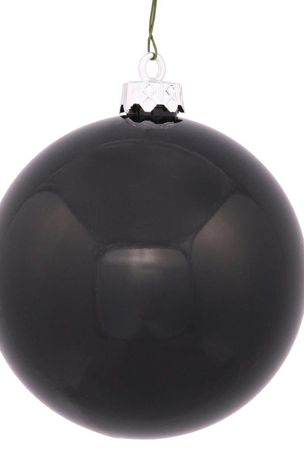 4.75in Black Christmas Ornament Assortment (Set of 4)