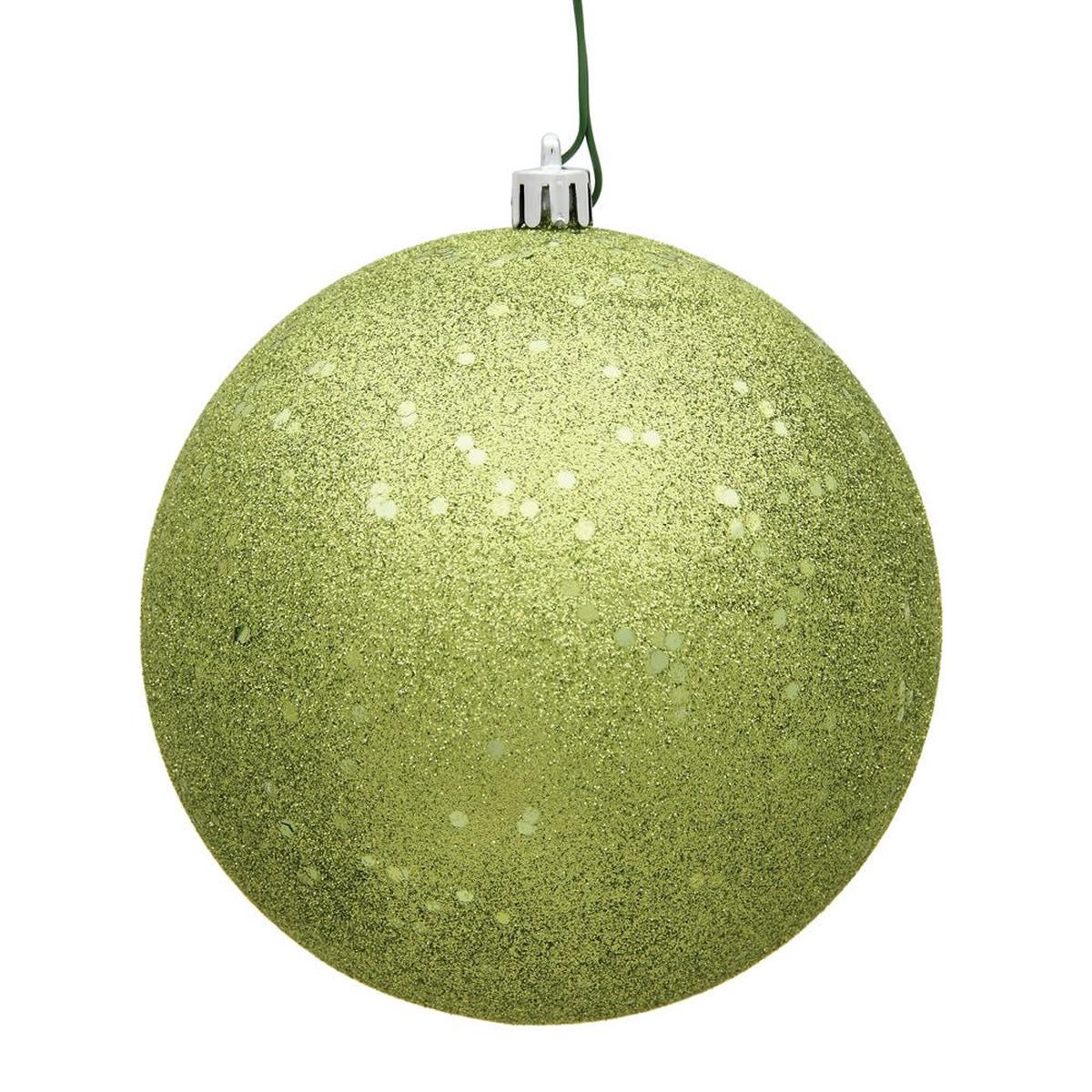 Shop For 4.75in Lime Green Christmas Ornament Assortment (Set of 4)