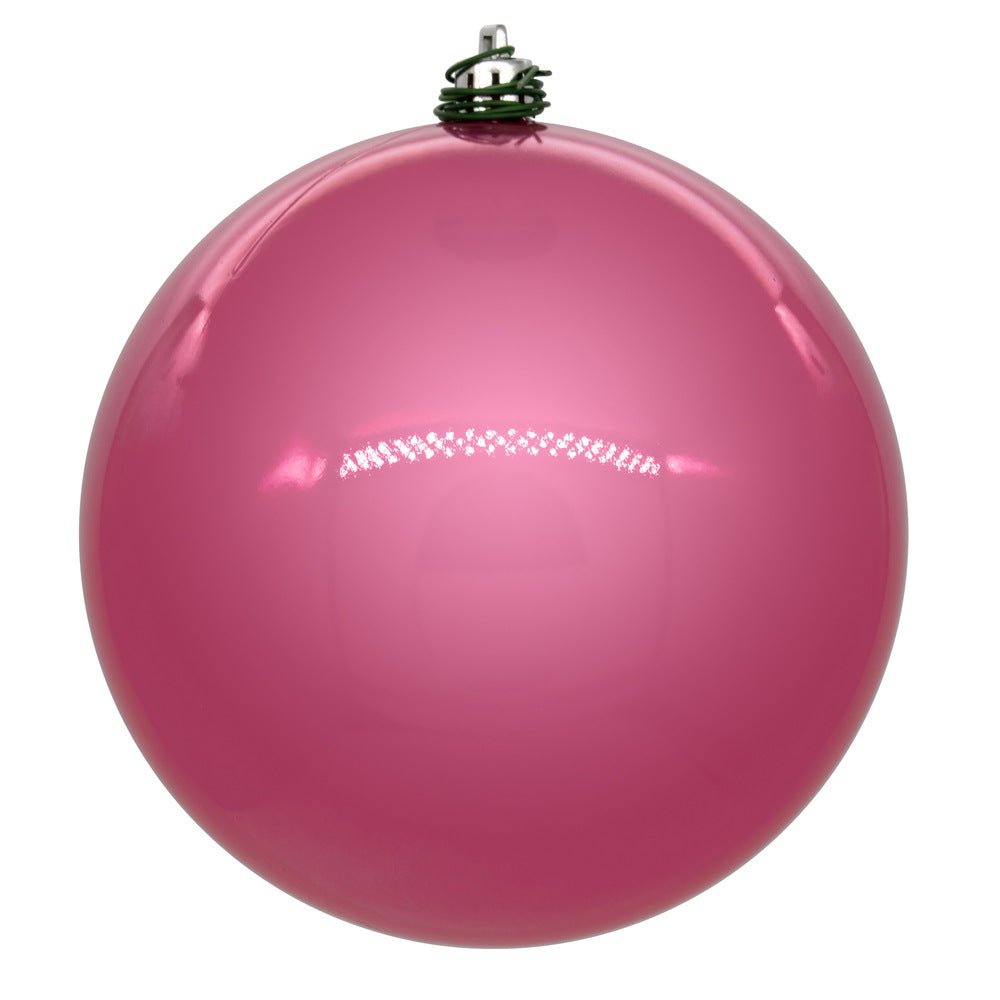 Shop For 4.75in Pink Pearl Christmas Ball Ornaments (Set of 4)