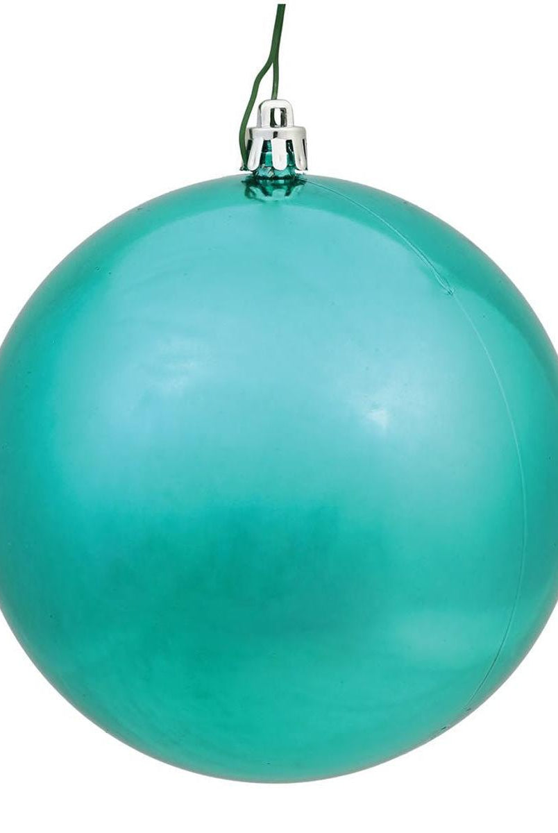 Shop For 4.75in Teal Finish Christmas Ornament Assortment (Set of 4)