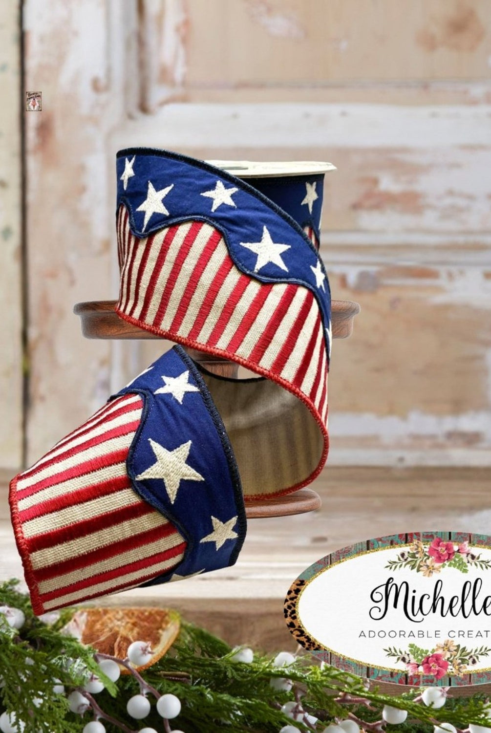 Shop For 4in American Flag Ribbon: Patriotic (5 Yards)