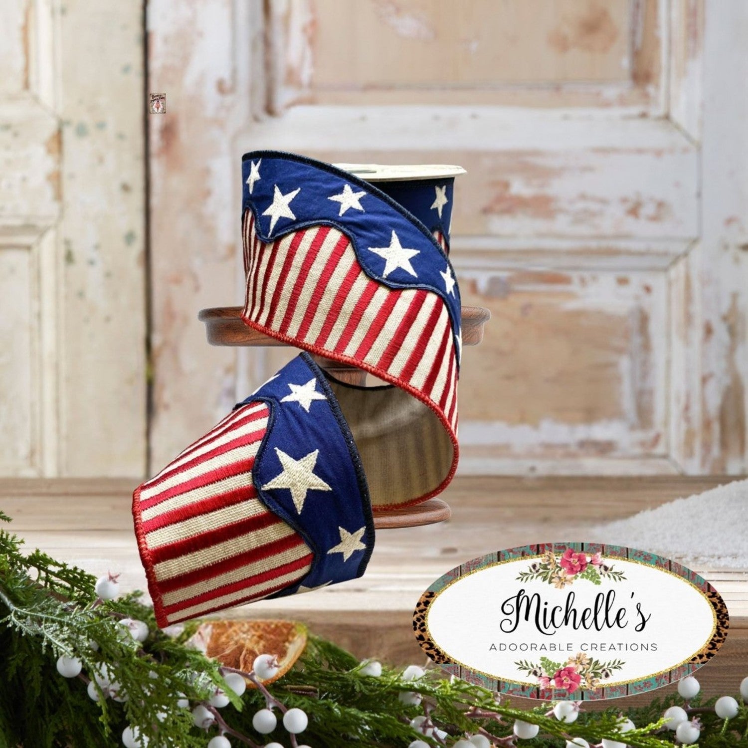 Shop For 4in American Flag Ribbon: Patriotic (5 Yards)