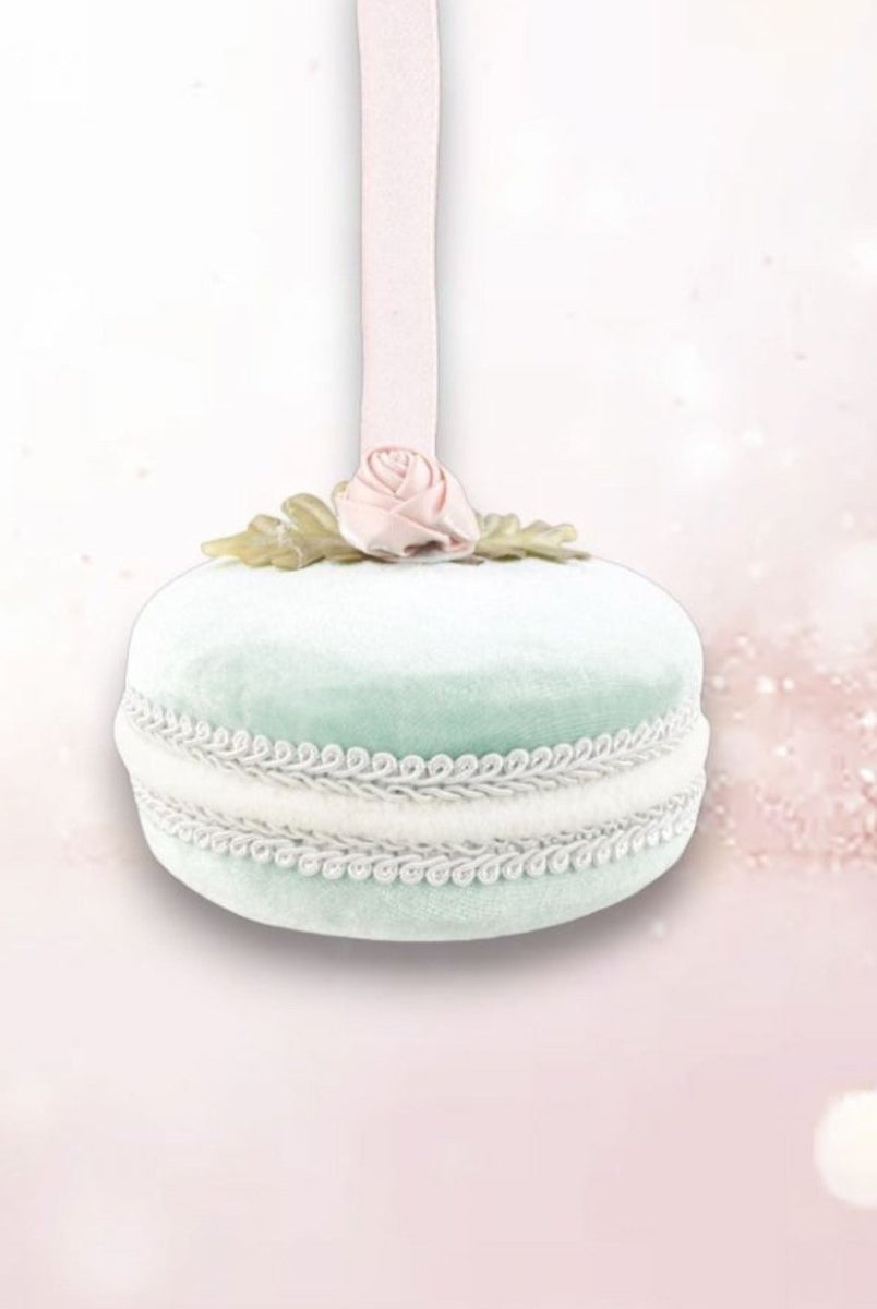 Shop For 4in Blue Macaron Ornament