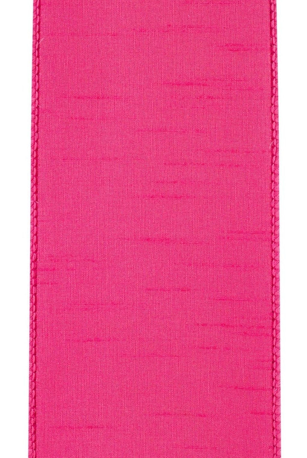 Shop For 4in Dupioni Supreme Ribbon: Shocking Pink (10 Yards)