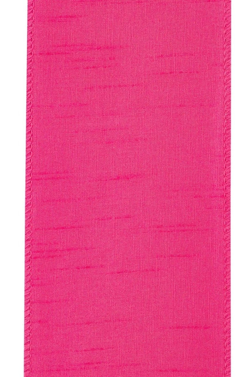 Shop For 4in Dupioni Supreme Ribbon: Shocking Pink (10 Yards)