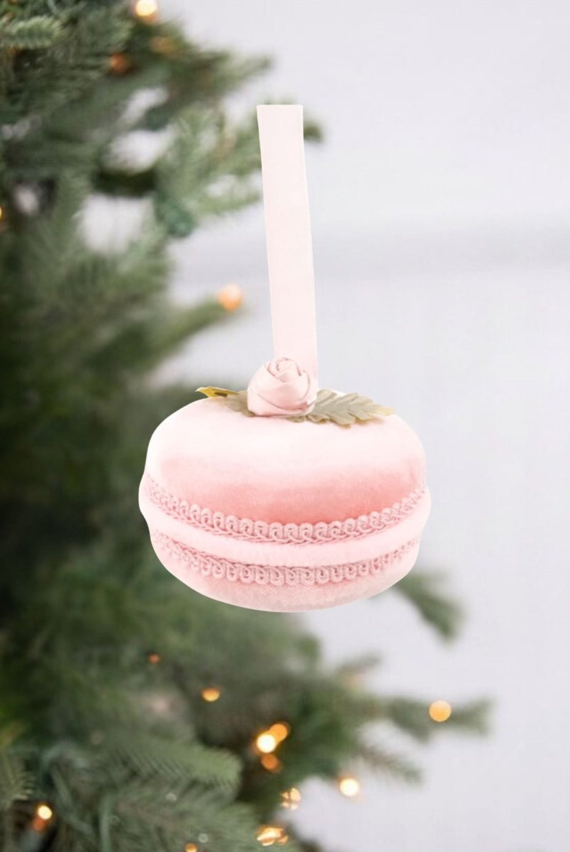 Shop For 4in Light Pink Macaron Ornament
