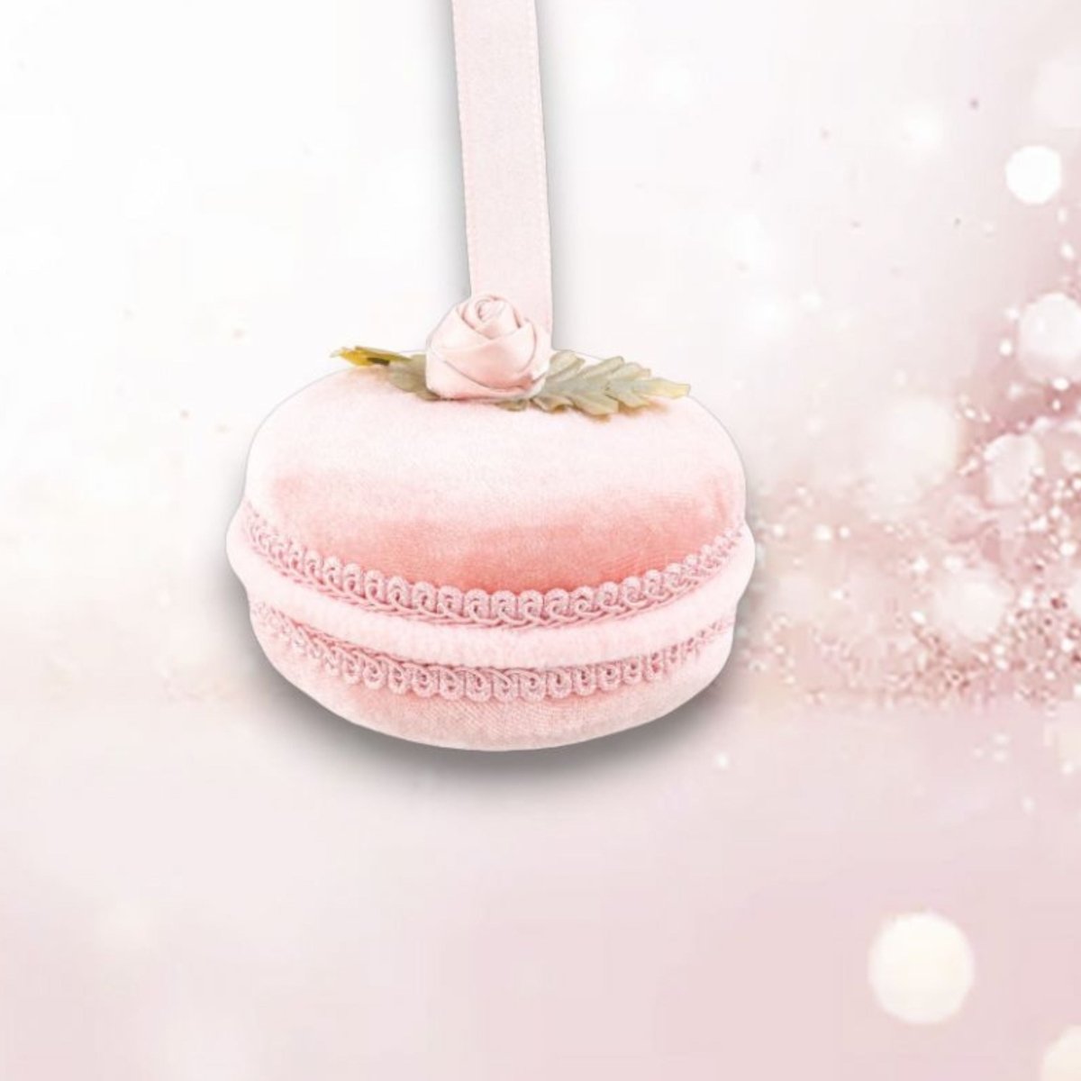 Shop For 4in Light Pink Macaron Ornament