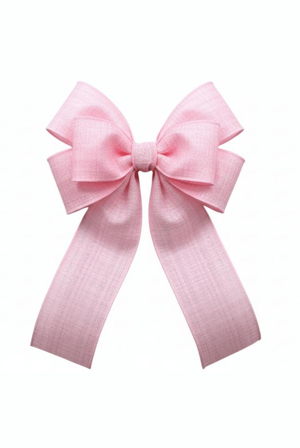 Shop For 4in Linen Moorland Ribbon: Pink (10 Yards)