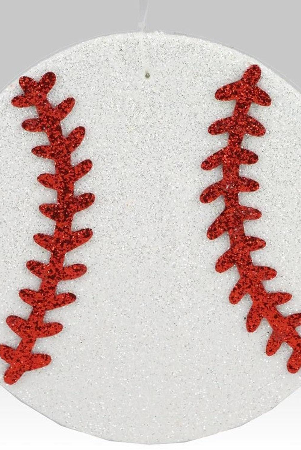 Shop For 4in Metallic Glitter Baseball Ornament