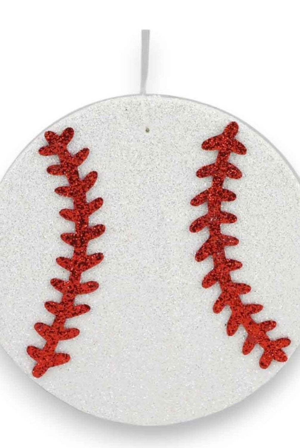 Shop For 4in Metallic Glitter Baseball Ornament
