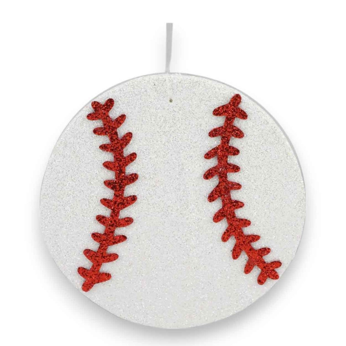 Shop For 4in Metallic Glitter Baseball Ornament
