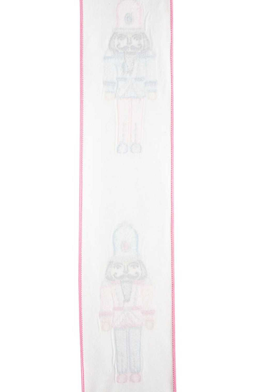 Shop For 4in Nutcracker Embroidery Ribbon: Pink (5 Yards)