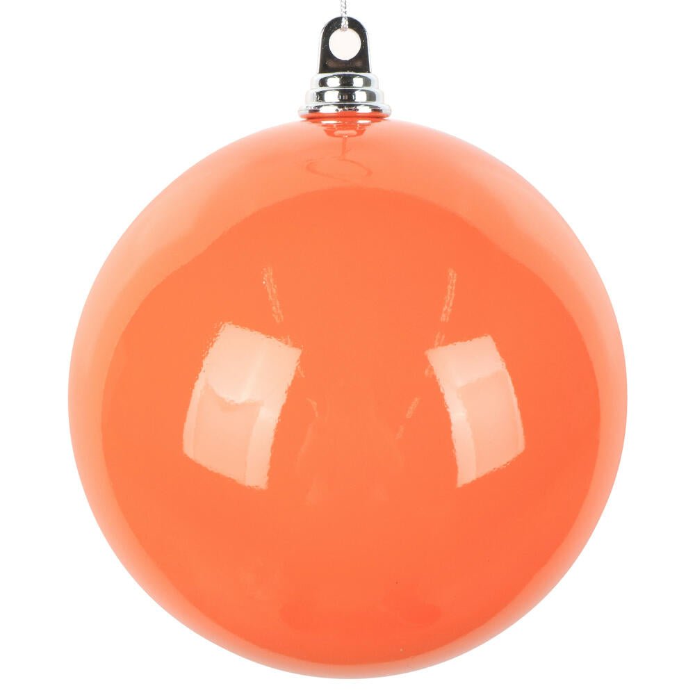 Shop For 4in Orange Enamel Ball (Set of 6)