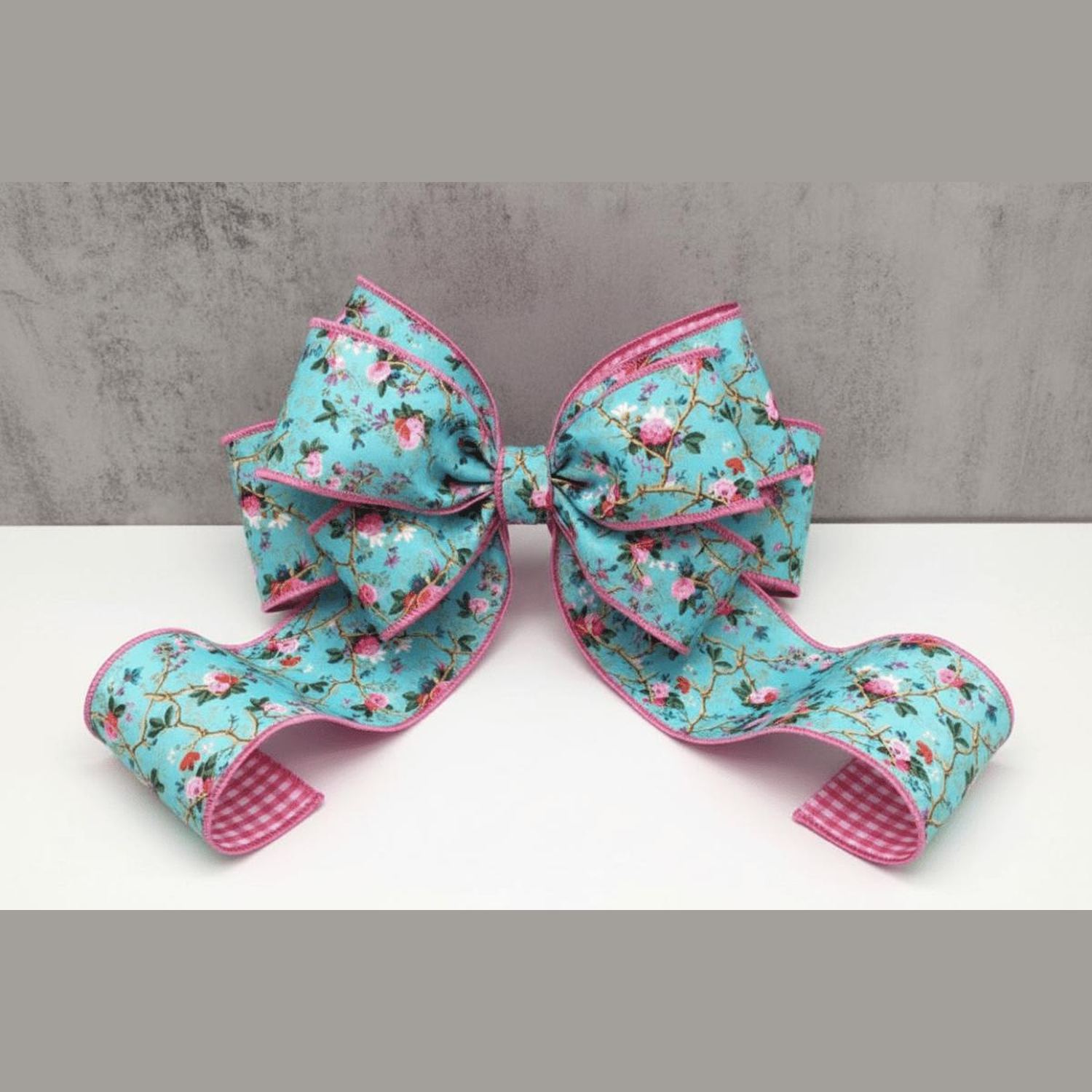 Shop For 4in Poplin Mix Floral Branches Ribbon: Multi (10 Yards)