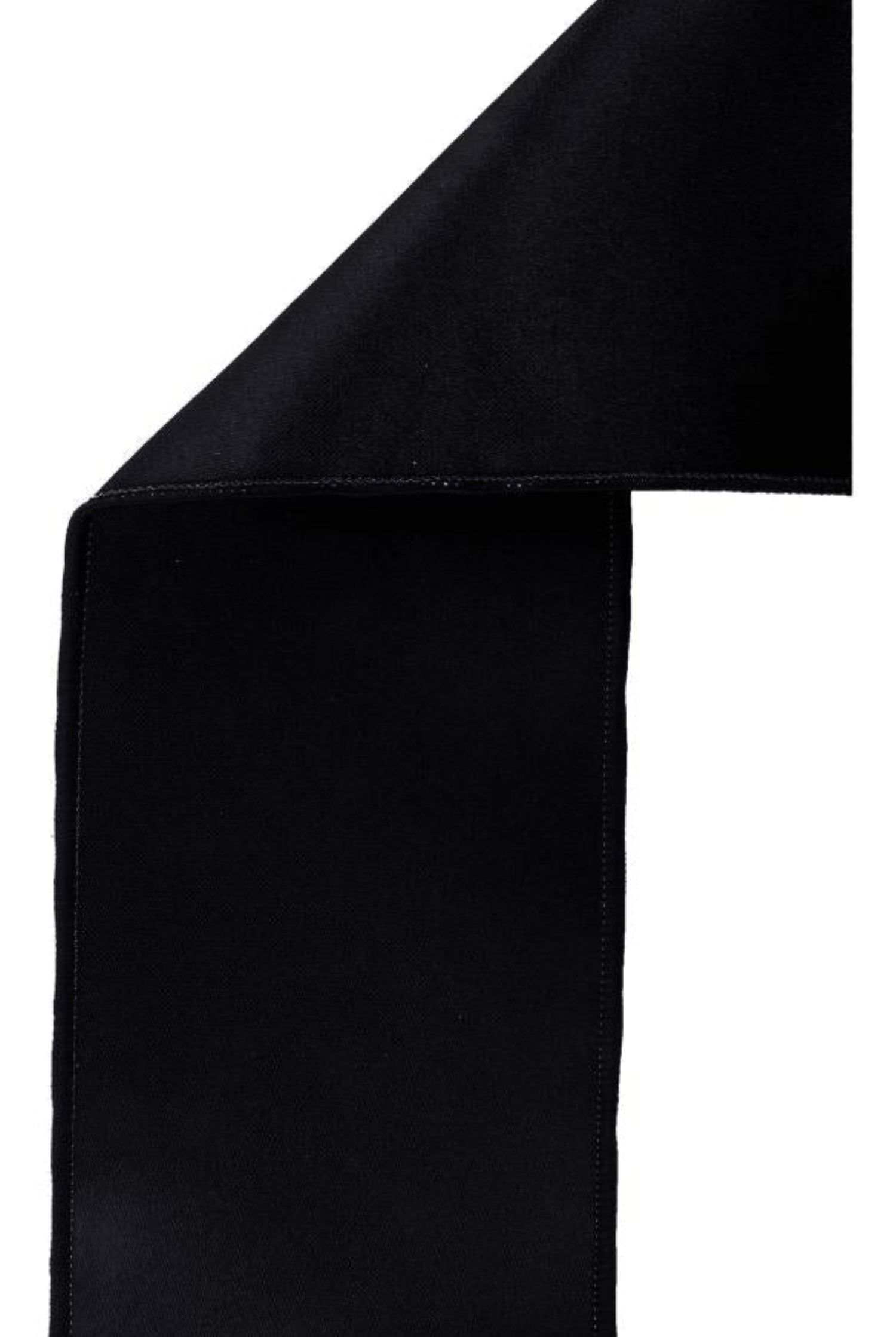 Shop For 4in Satin Fused Ribbon: Black (10 Yards)