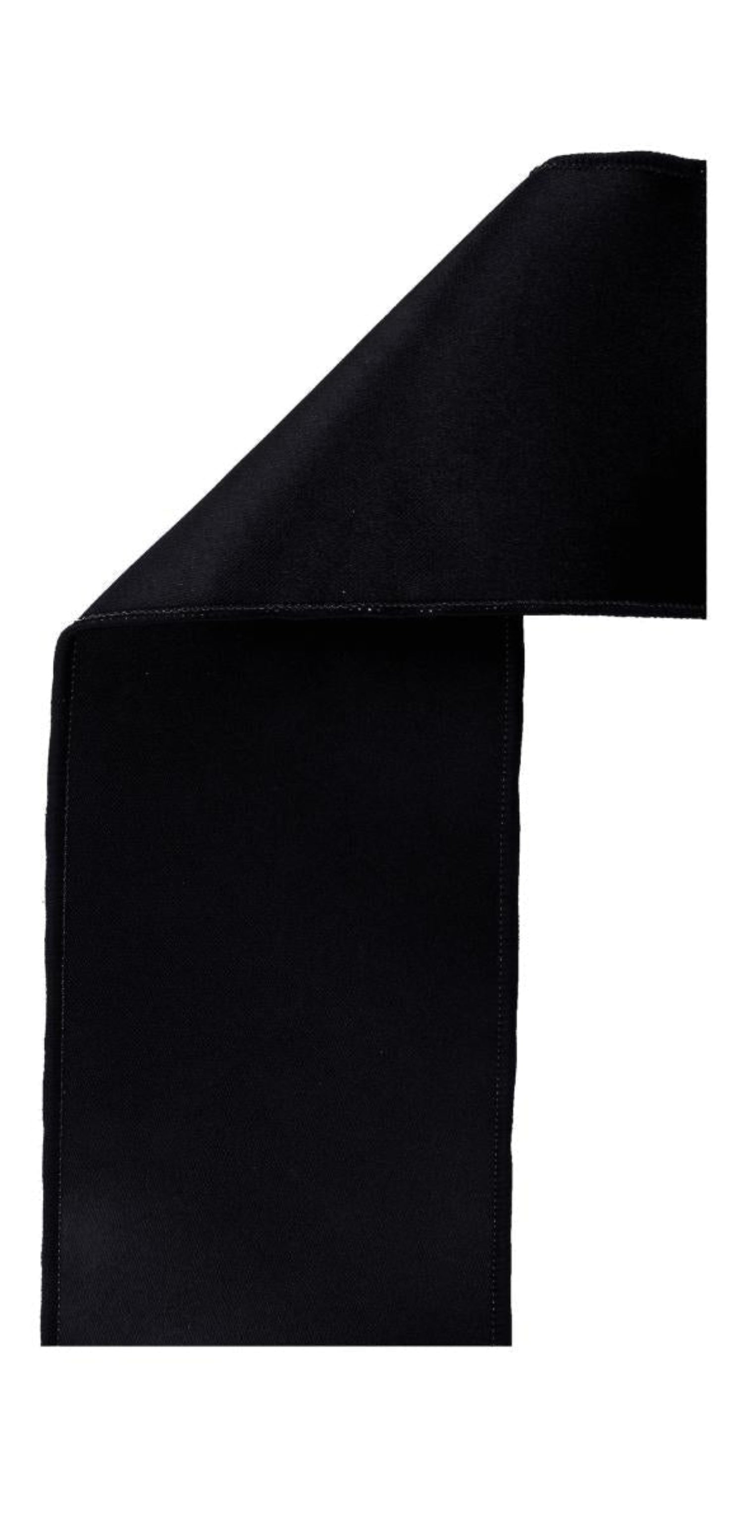 Shop For 4in Satin Fused Ribbon: Black (10 Yards)