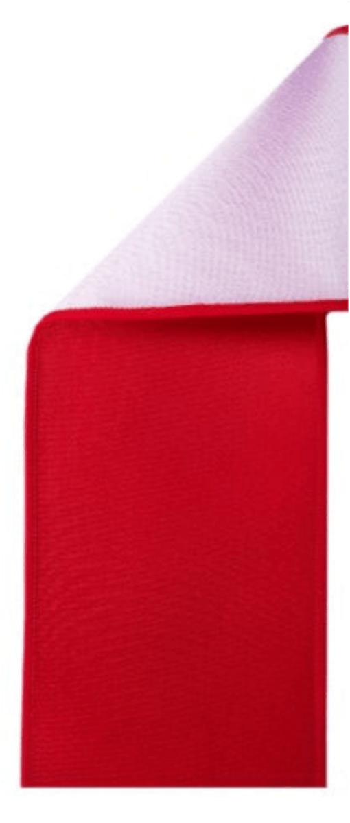 Shop For 4in Satin Fused Ribbon: Red/White (10 Yards)