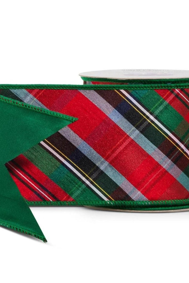 Shop For 4in Tartan Plaid Ribbon: Multi (10 Yards)