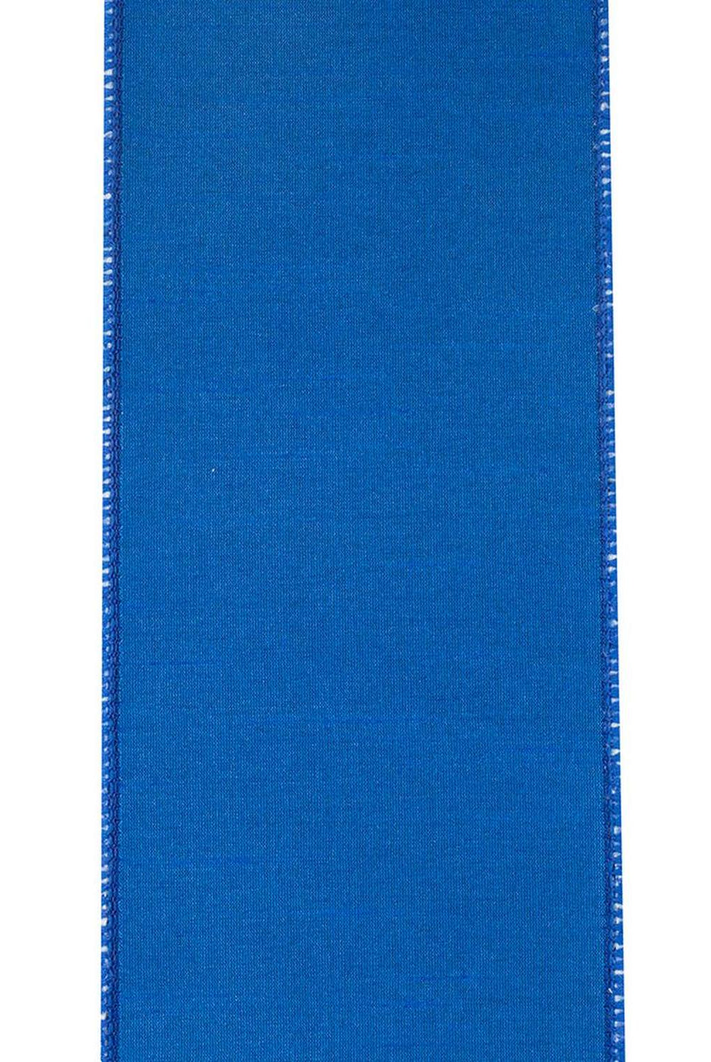 4in Terra Cotta Ceramics Chinoiserie Ribbon: Blue (10 Yards)