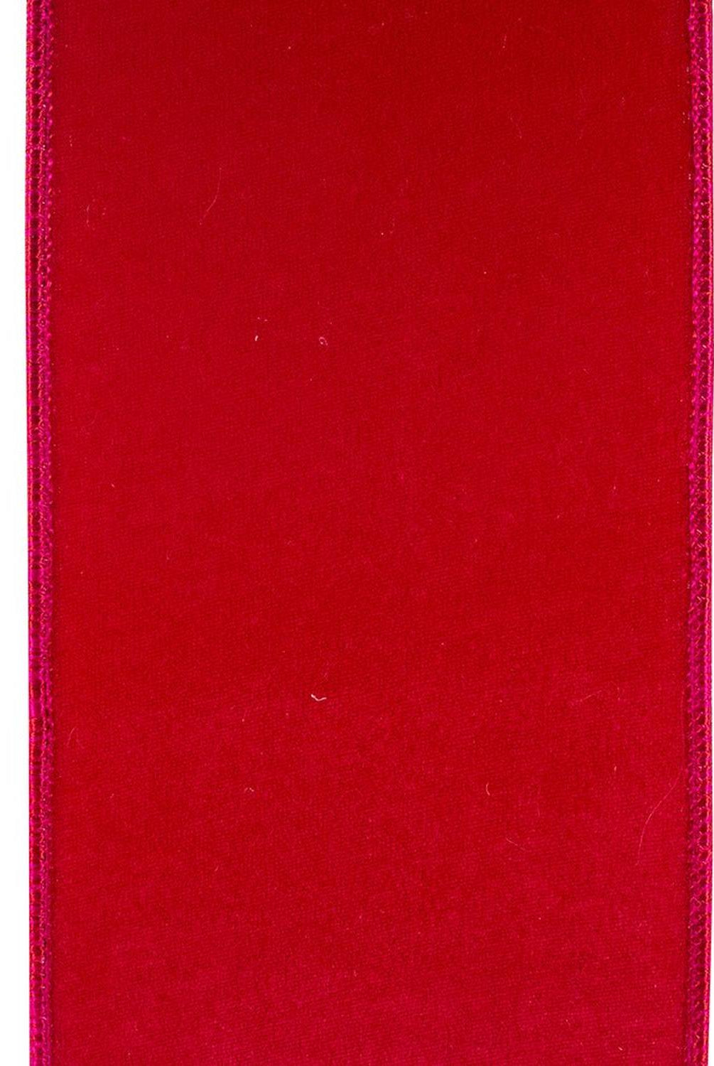 4in Velvet Deluxe Ribbon: Fuchsia (10 Yards)