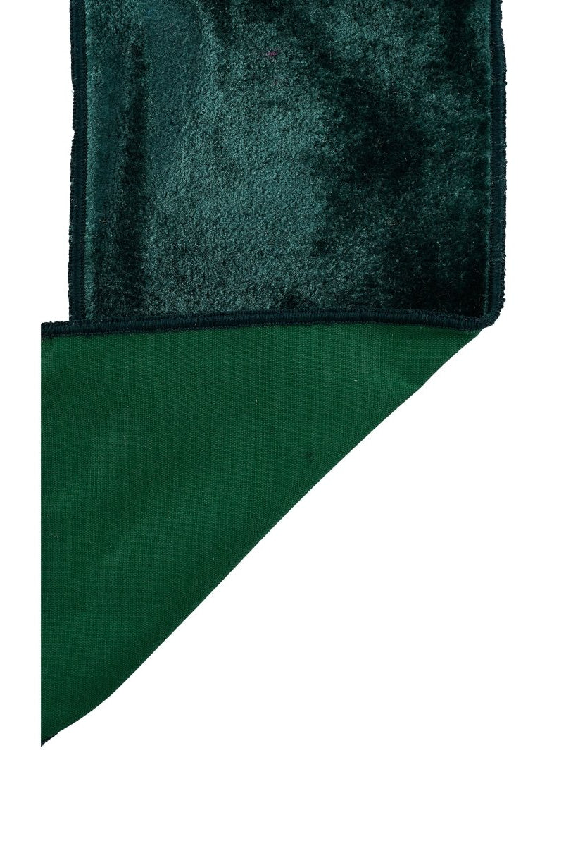 Shop For 4in Velvet Moire Fused Ribbon: Emerald Green (10 Yard)