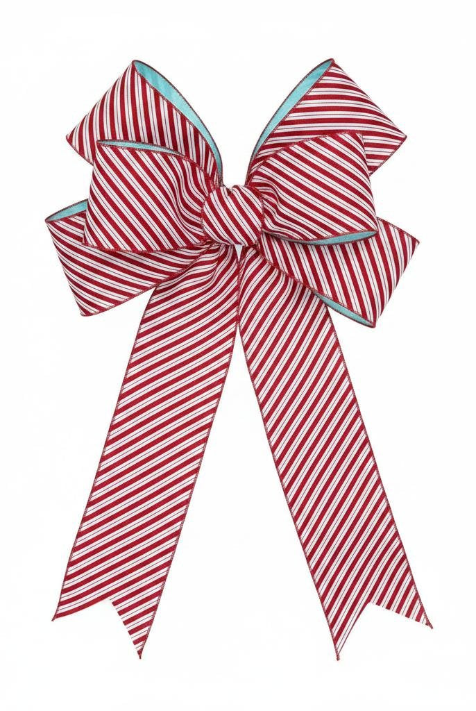 Shop For 4in Velvet Peppermint Ice Blue Backing Ribbon (5 Yards)