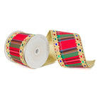 Shop For 4inch Multicolor Traditional Plaid Ribbon (10 Yards)