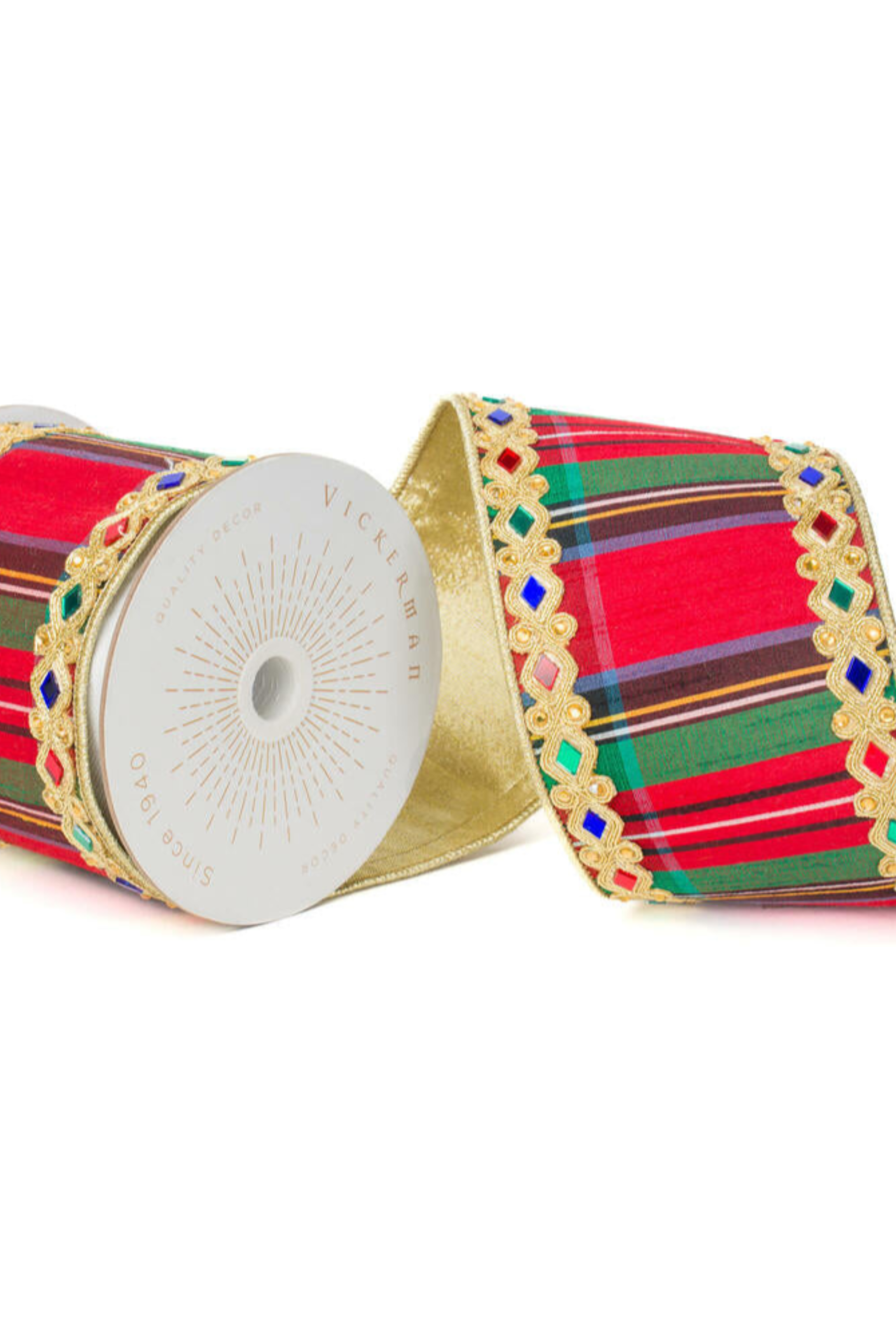 Shop For 4inch Multicolor Traditional Plaid Ribbon (10 Yards)