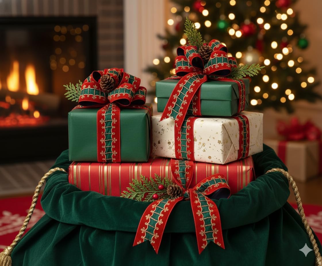Shop For 4inch Velvet Embroidered Nutcracker Coat Ribbon (5 Yards)