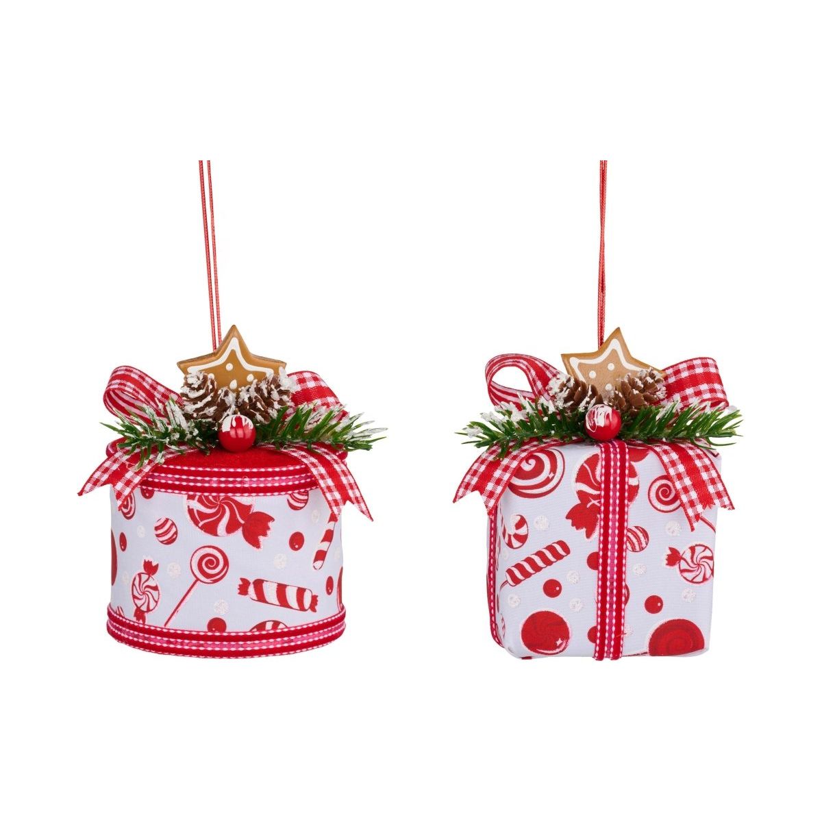 Shop For 5" Gingerbread Gift Box Ornament