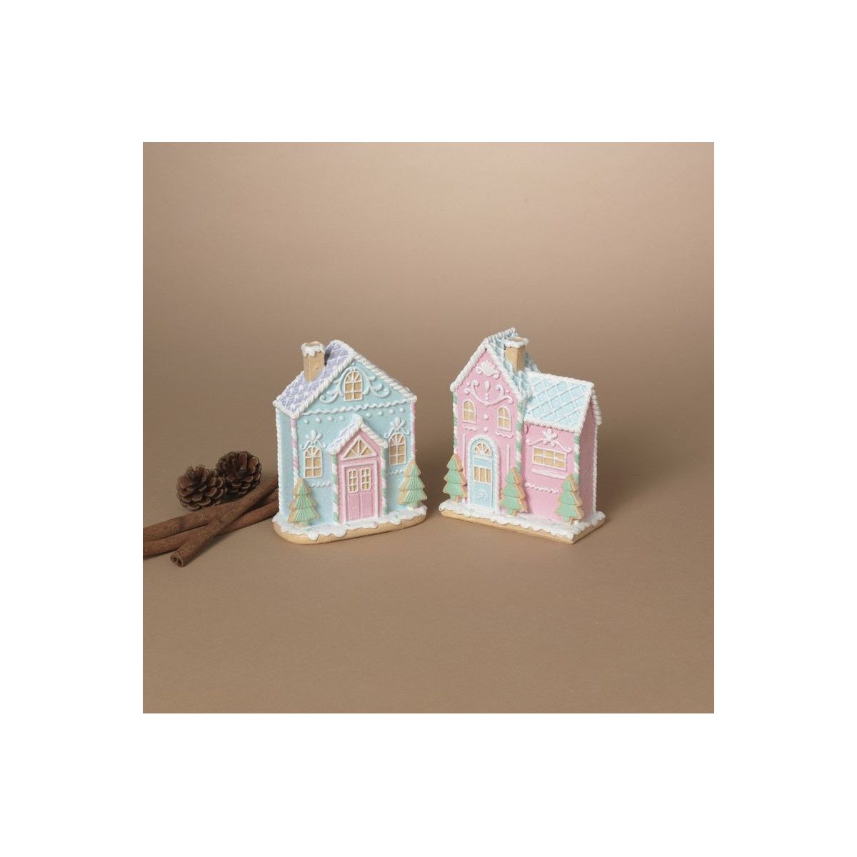 Shop For 5" Glitter Holiday Ice Cream House