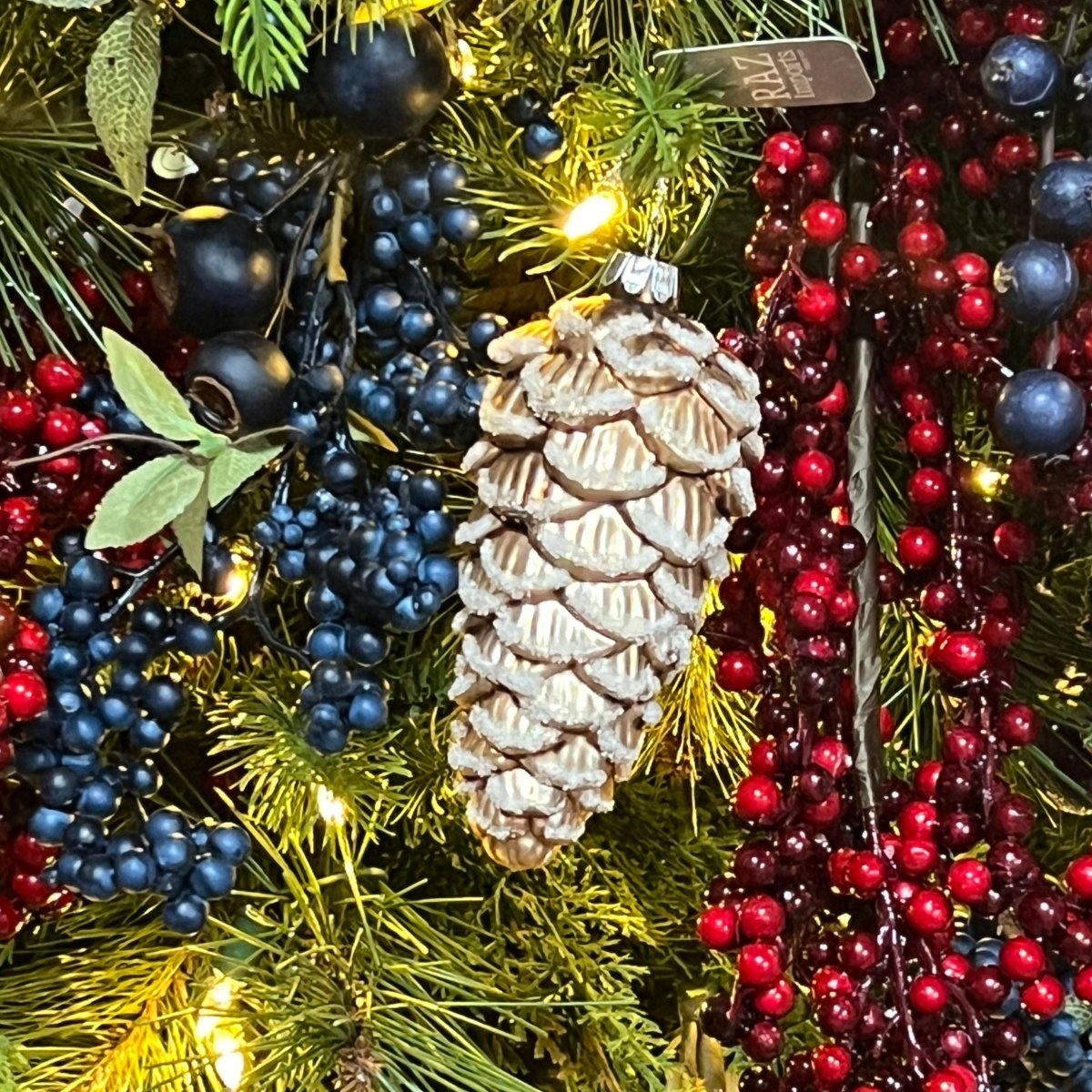 Shop For 5" Iced Pinecone Ornament