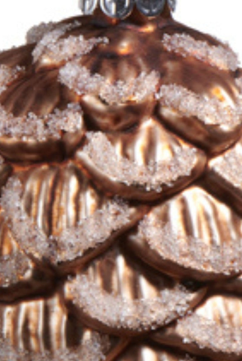 Shop For 5" Iced Pinecone Ornament