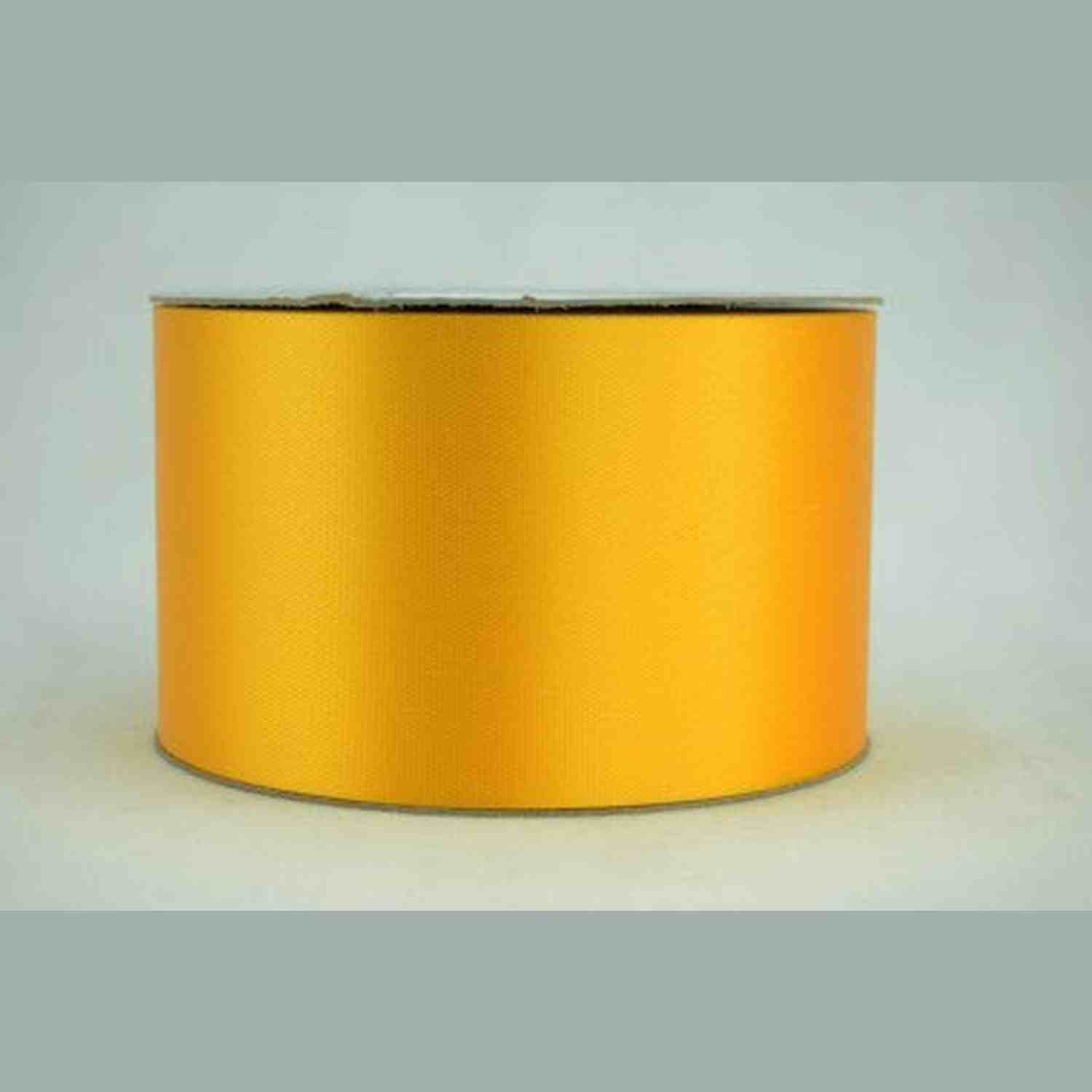 Shop For 5 McGinley Satin Acetate Ribbon Non Wired: Golden Yellow (100 Yards)
