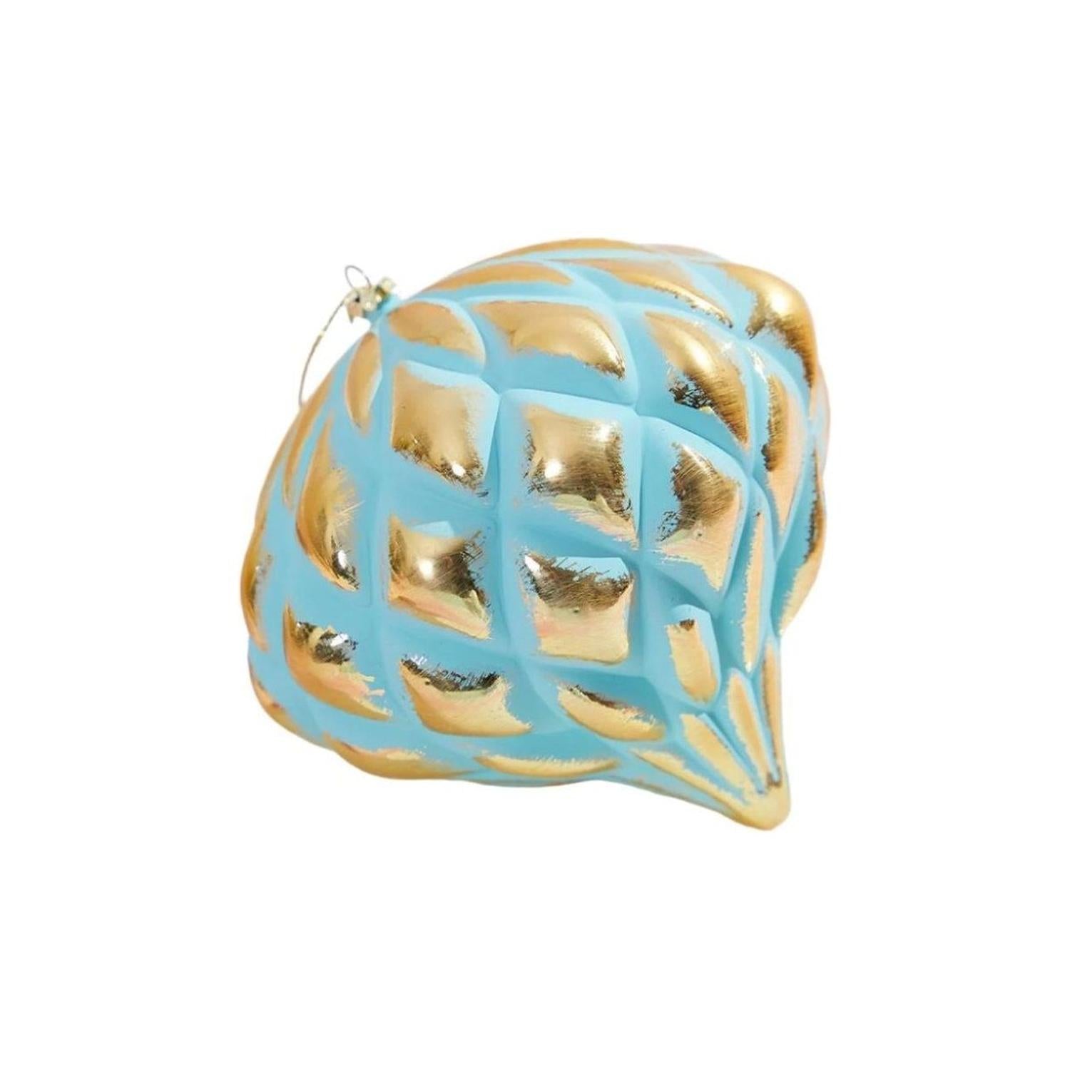 Shop For 5” Mint Green & Gold Onion Ornament