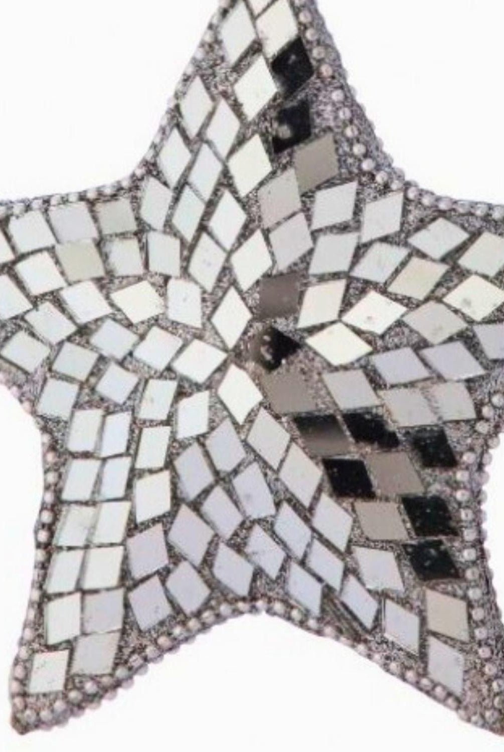 5" Mosiac Jeweled Star Ornament