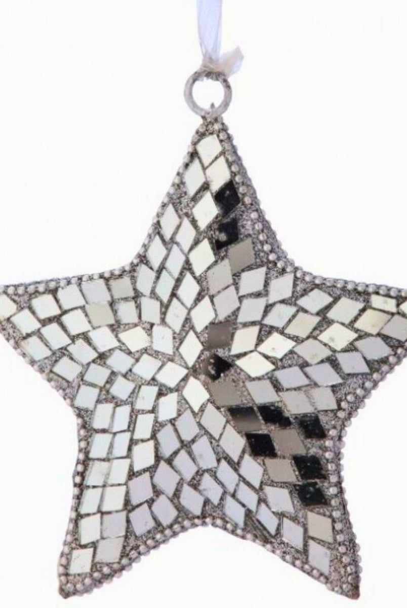 Shop For 5" Mosiac Jeweled Star Ornament