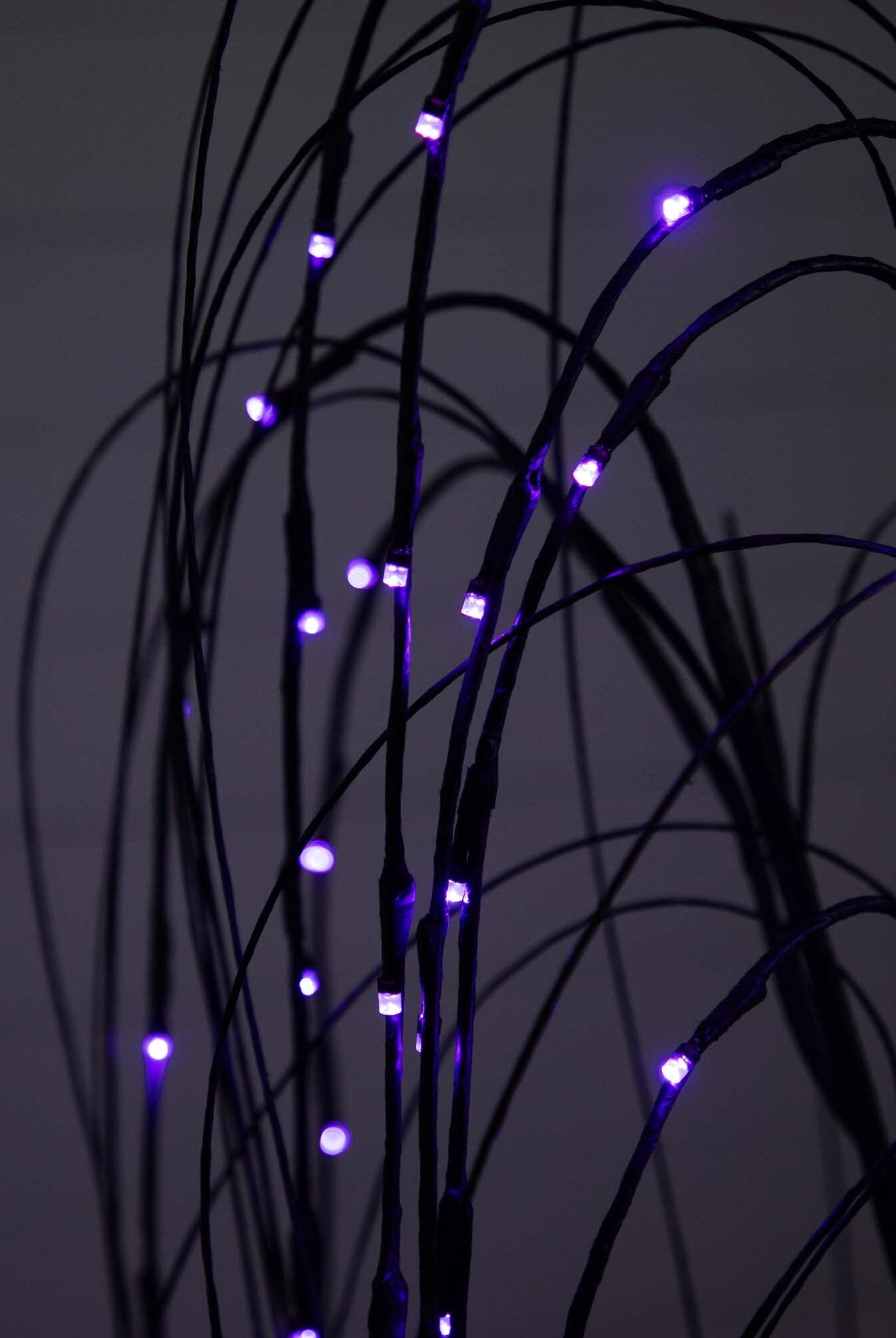 Shop For 5’ Pre - Lit Halloween Black Willow Artificial Fall Tree