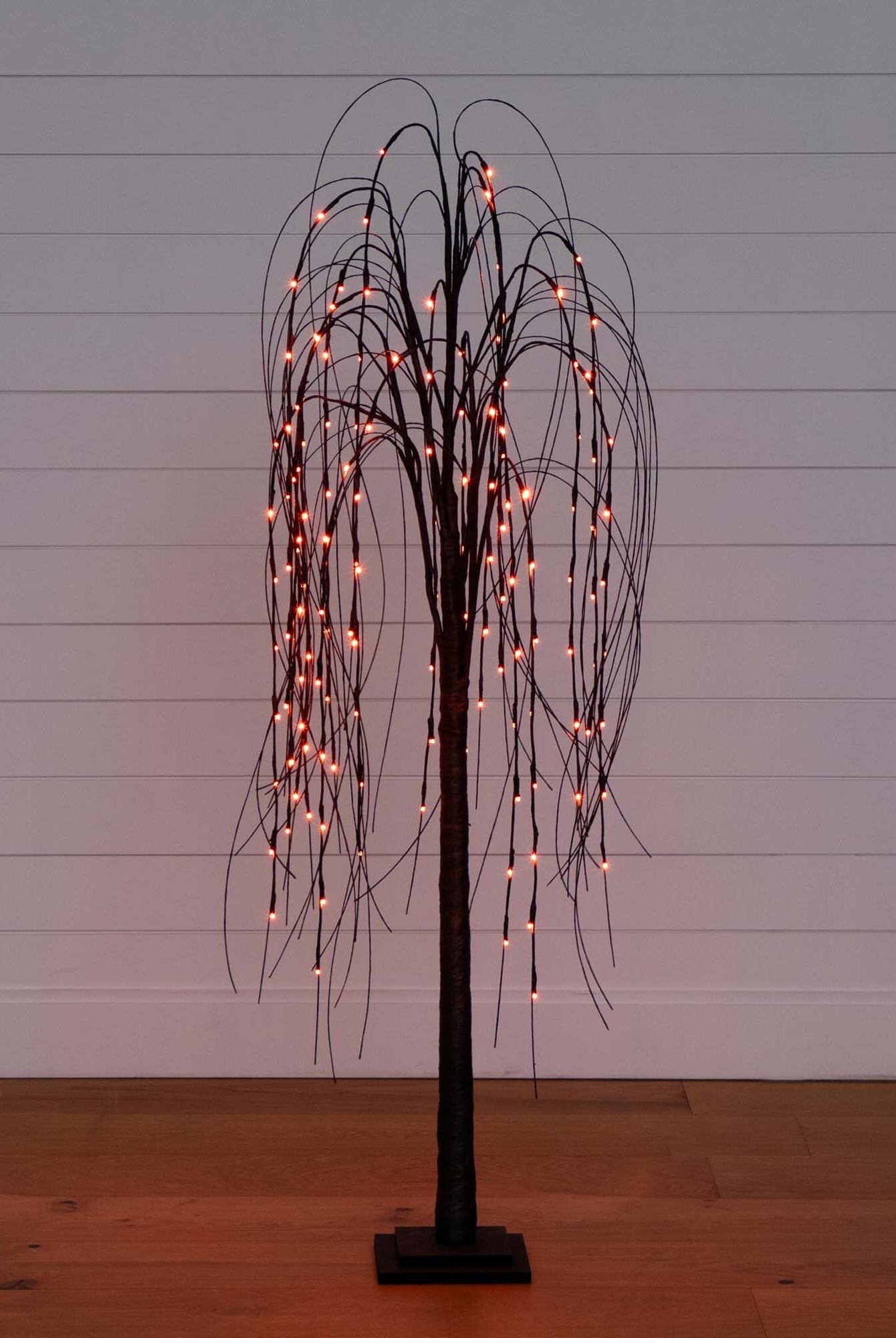 Shop For 5’ Pre - Lit Halloween Black Willow Artificial Fall Tree