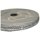 Shop For .5" Silver Bead Chevron Ribbon