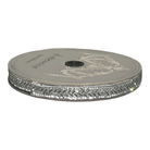 Shop For .5" Silver Bead Chevron Ribbon