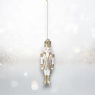 Shop For 5" White and Gold Nutcracker Ornament
