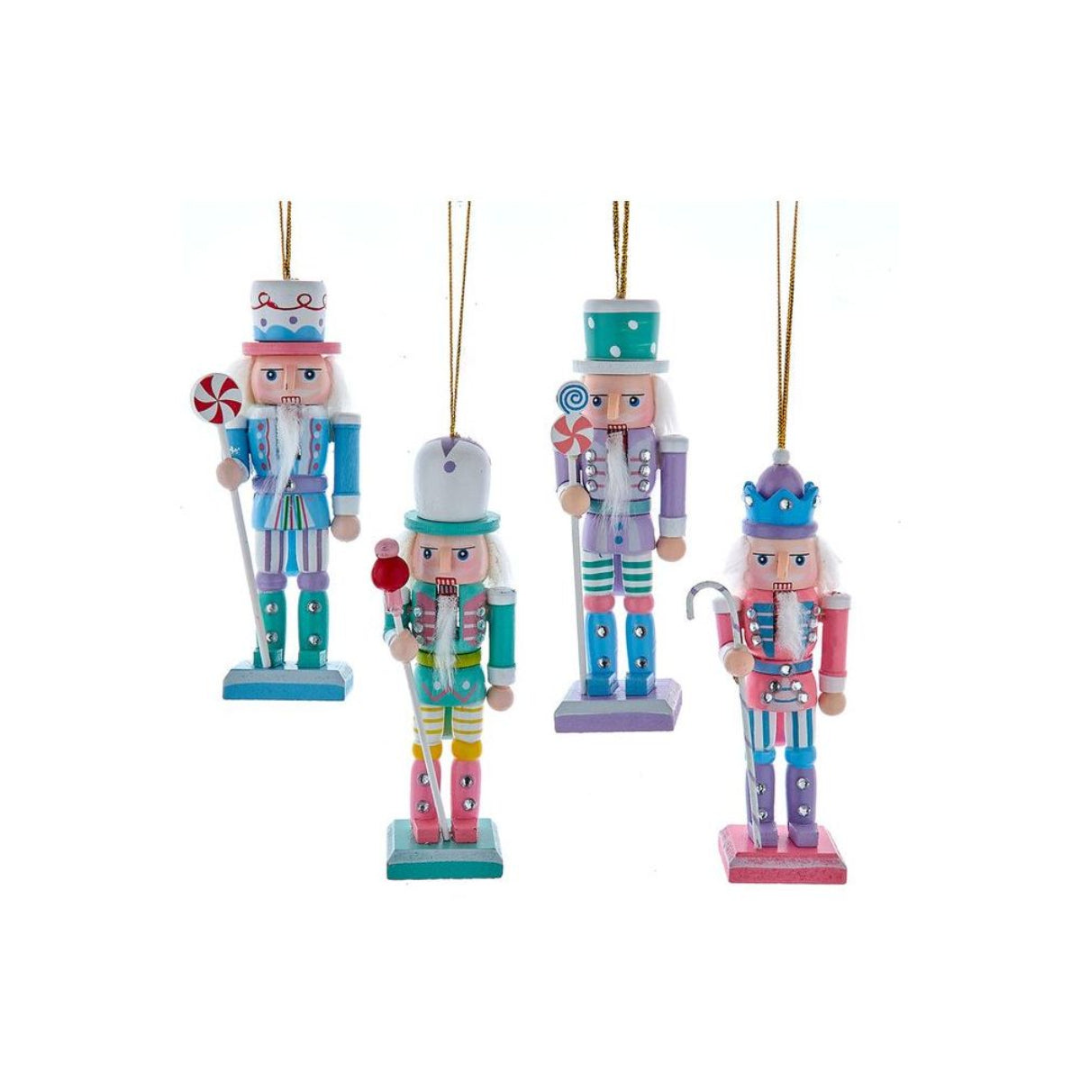 Shop For 5" Wooden Pastel Nutcracker Ornaments