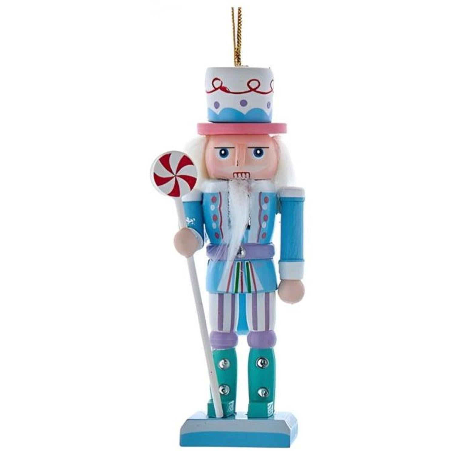 5" Wooden Pastel Nutcracker Ornaments