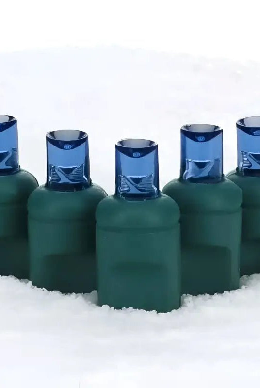 Shop For 50 5mm Blue LED Christmas Lights, 4" Spacing