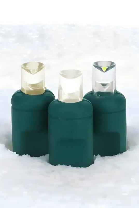 Shop For 50 5mm Champagne Warm White, Pure White, Cool White LED Christmas Lights, 6" Spacing